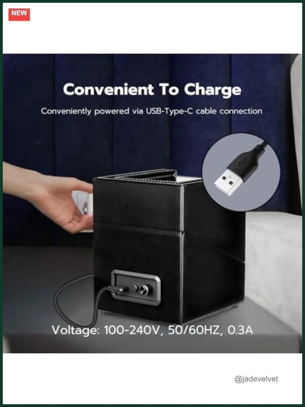 Dual Watch Winder Box with LED Light, PU Leather, Ultra-Quiet, 5 Modes, Gifts
